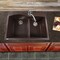 Nantucket Sinks 60/40 Double Bowl Dual-mount Granite Composite Brown PR6040-BR - alternate 6